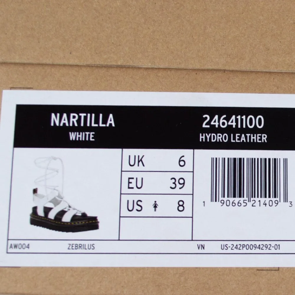 Dr. Martens Nartilla Gladiator White Sandal - Picture 5 of 11